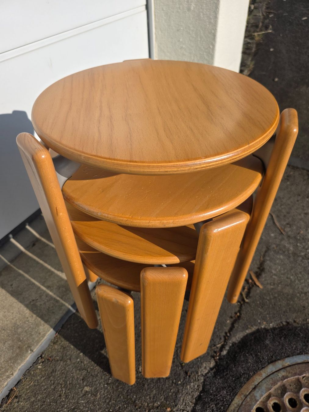 Dietiker Tabourets: 4 Original BRUNO REY Hocker, 1971 – D'occasion à Adligenswil par Vasi1 1