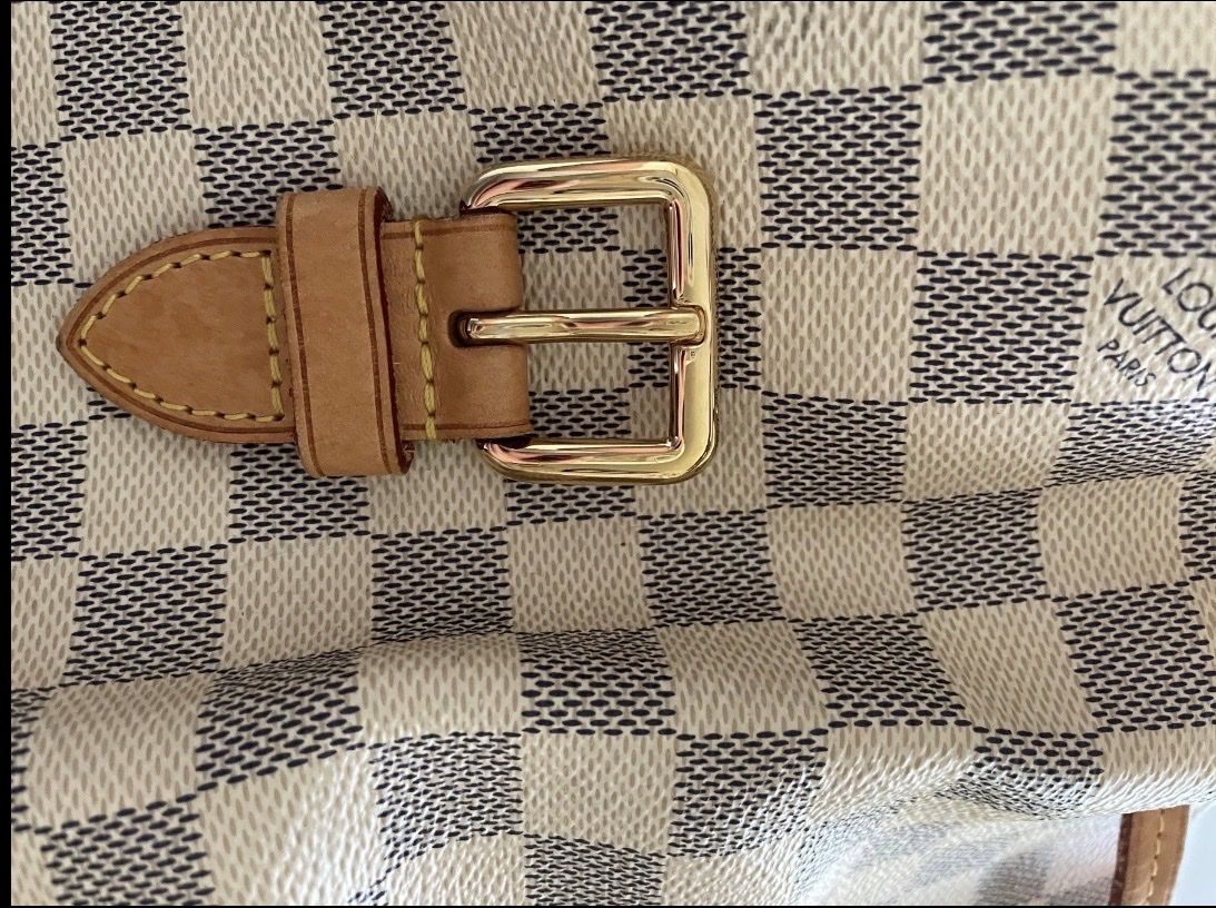 Zaini: Louis Vuitton Sperone Rucksack Damier Azur – Usato da Allschwil venduto da figurella5 8