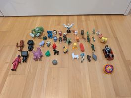 Diverse Spielfiguren-Sammlung: Von Spongebob bis Manga!