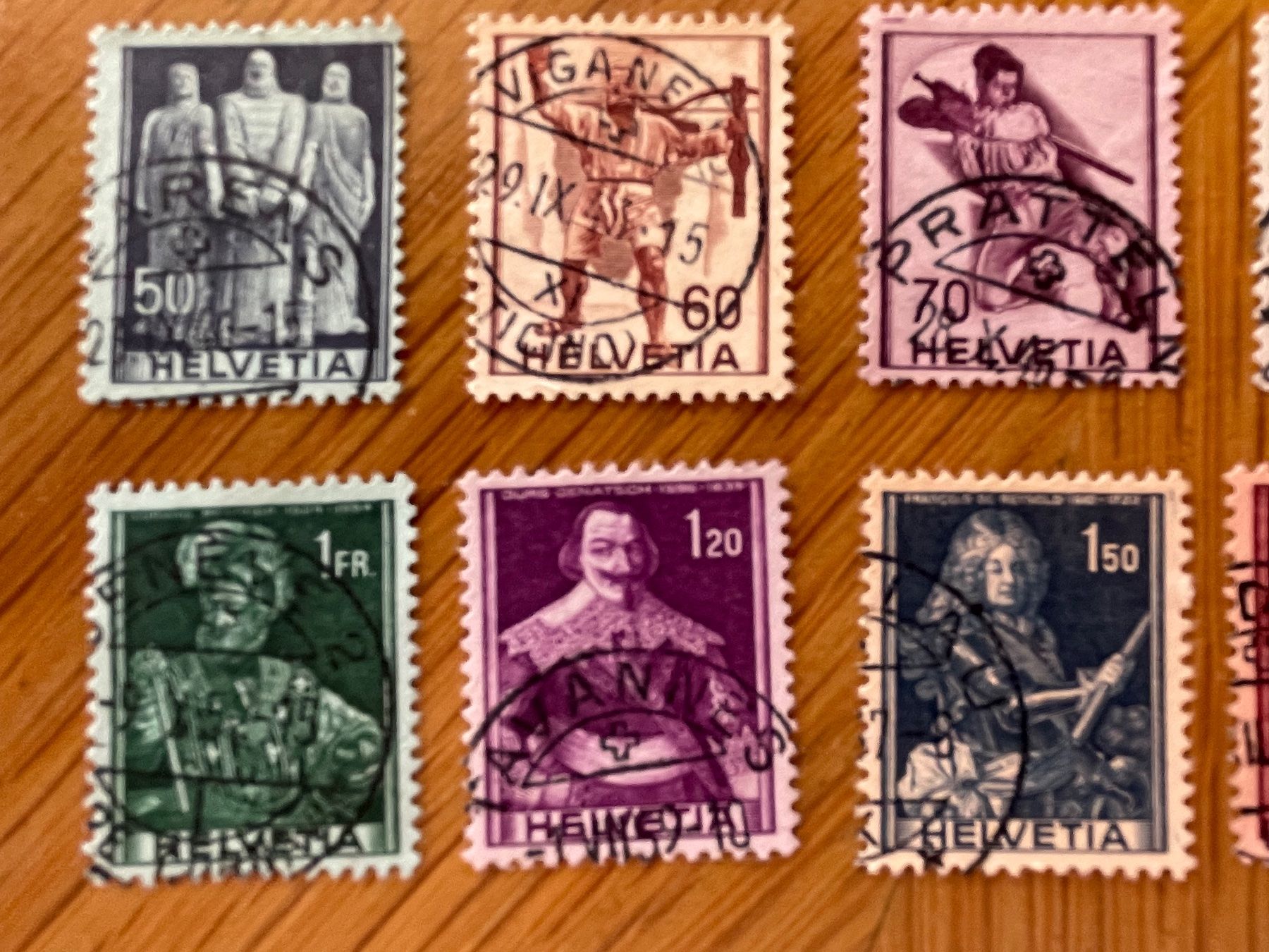 Tous les timbres: Oblitérations choisies – D'occasion à Sonceboz-Sombeval par Comment2 2