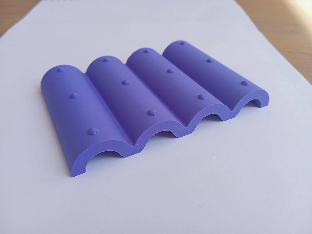 Portasapone: Designer-Seifenschale im Wellen-Design – Nuovo e nell'imballaggio originale da Romanshorn venduto da mololo 3