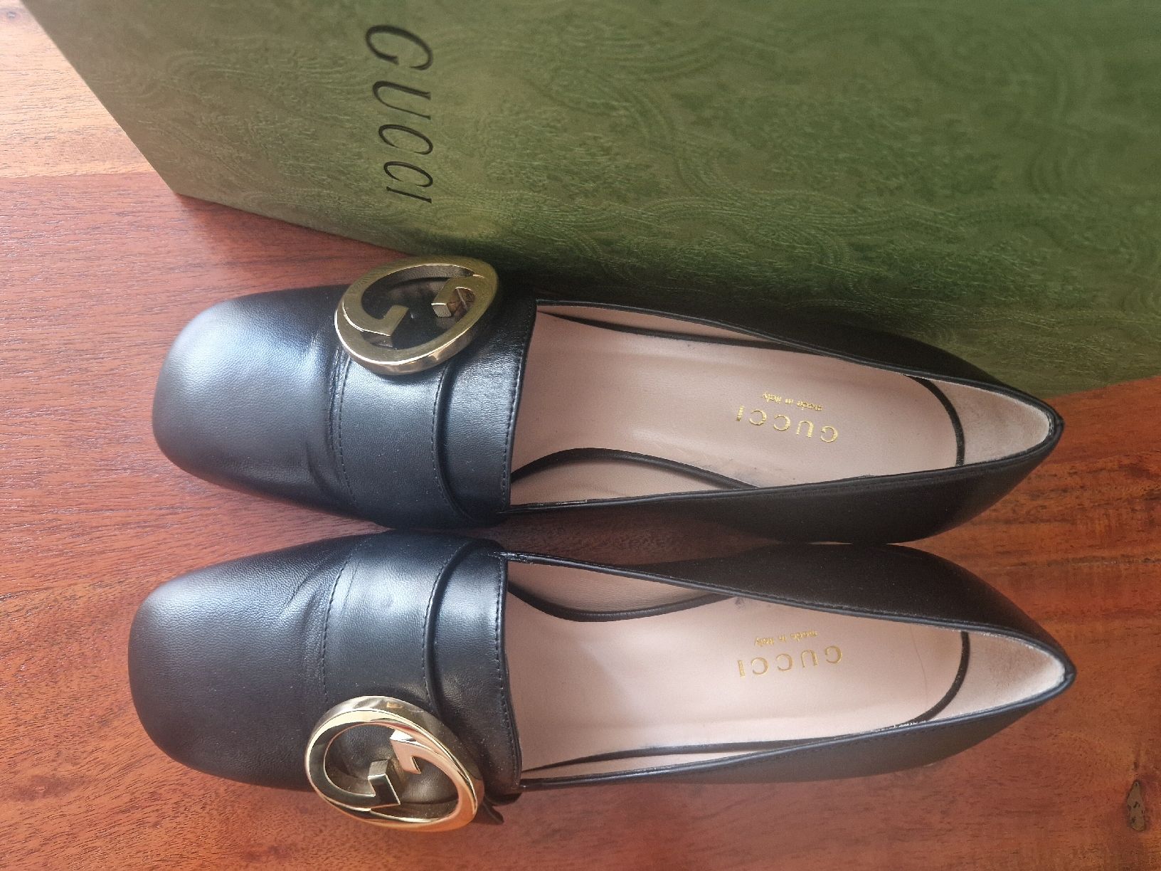 Gucci Scarpe da donna: Gucci Blondie 55 Pump/Loafer Leder – Nuovo (secondo la descrizione) da Cham venduto da YvonneSecondHand 3