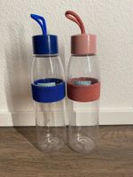 2 Mepal Trinkflaschen 500 ml blau pink