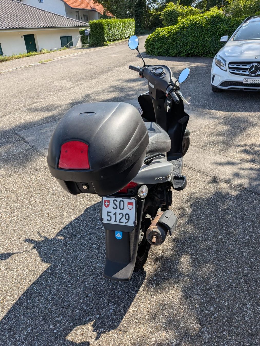 Kymco Scooters: Roller Kymco Agility 125 silber – Gebraucht aus Bettlach von HB9HKP 6