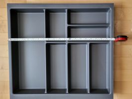 Schubladeneinsatz Besteckeinsatz, Grösse 520x473x50 mm
