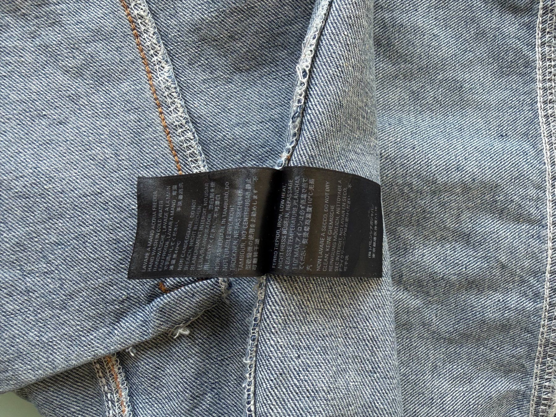 Balenciaga Giacche: BALENCIAGA Monogram Denim Hemd Jacket GR. M 100% ORIGINAL – Usato da Kreuzlingen venduto da Selliton 5