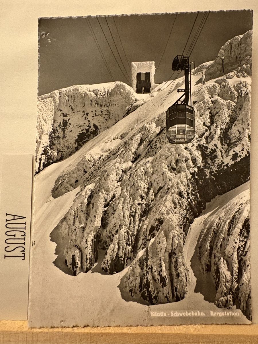 Cartoline postali: AK von Säntis Schwebebahn – Usato da Rümlang venduto da Brieftaube1