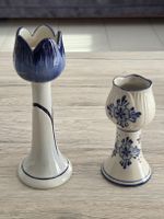 2er-Set Delft Blauw Vasen – Handbemalt aus Holland