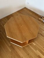 Holztisch 8-eckig, Beistelltisch, Wohnzimmertisch Gratis