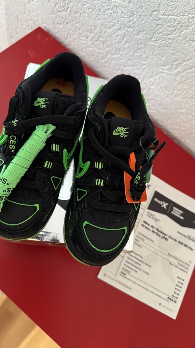 Scarpe da uomo: Nike Rubber Dunk off-white kids 11C sneakers air max – Usato da Belprahon venduto da Rob_ain 3