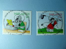 2005 Sondermarken Comics Uli Stein ET Vollstempel 1158-1159