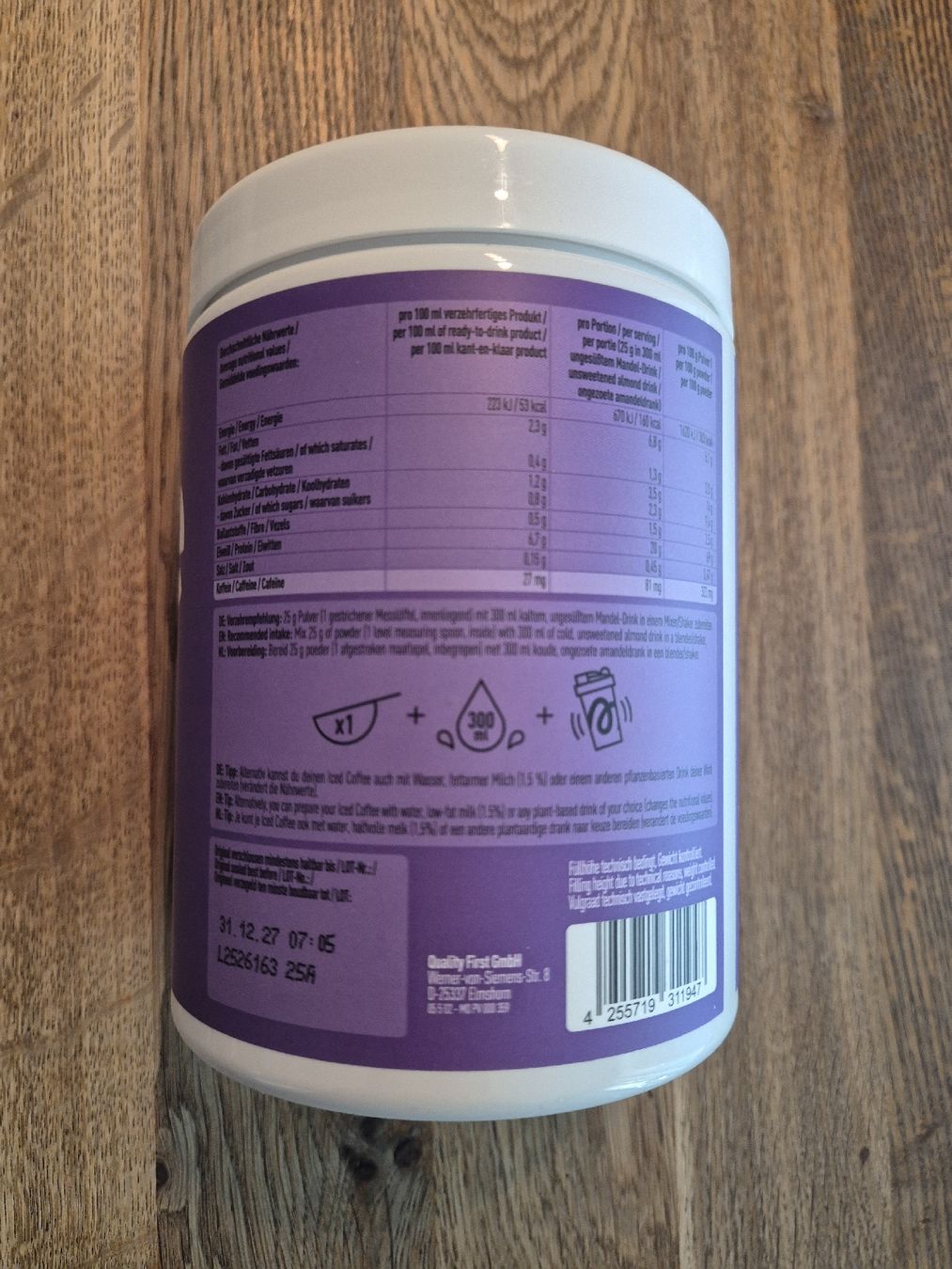 More Nutrition Lebensmittel & Spezialitäten: More Protein Iced Coffee Latte Macchiato 300gr – Neu und originalverpackt aus Malters von deborah__ 1