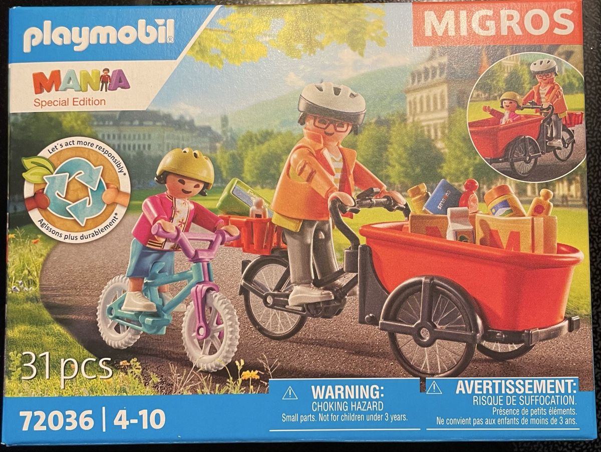 Playmobil Giocattoli: Playmobil Set Migros Mania – Nuovo e nell'imballaggio originale da Zürich venduto da Orkan68