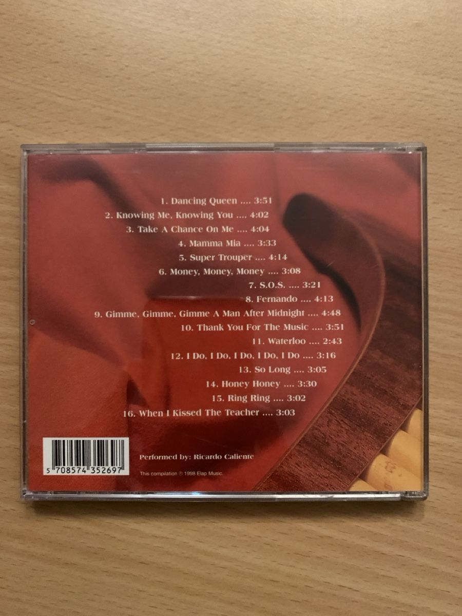 CDs: CD Panpipes Play ABBA – Gebraucht aus Salavaux von Lune_Diurne 1