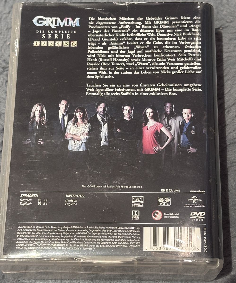 Alle DVDs: Grimm Komplettbox DVD – Gebraucht aus Othmarsingen von Crallthene98 4