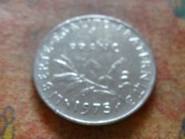 FRANCE  1 Franc  1975  (P)