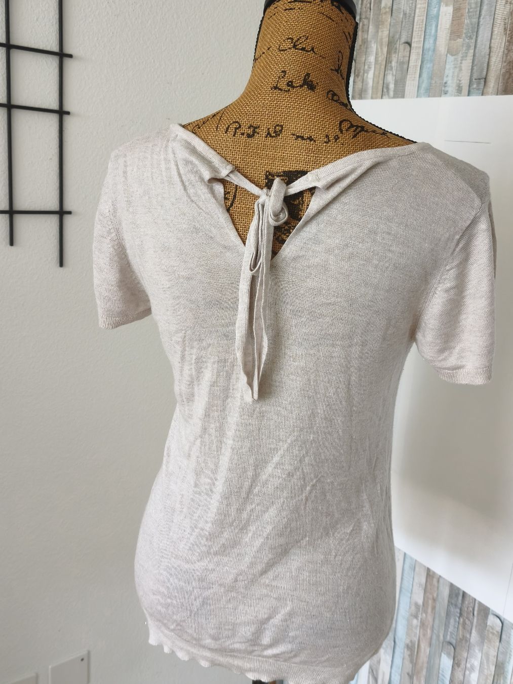 Etam T-shirt: Etam Kurzarmshirt beige Grösse L – Nuovo (secondo la descrizione) da KRIENS venduto da Franzy_Blond10 2