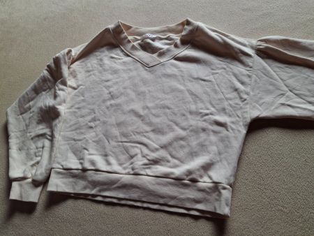 Pull col en V taille 34 marque Edited 82% coton biologique