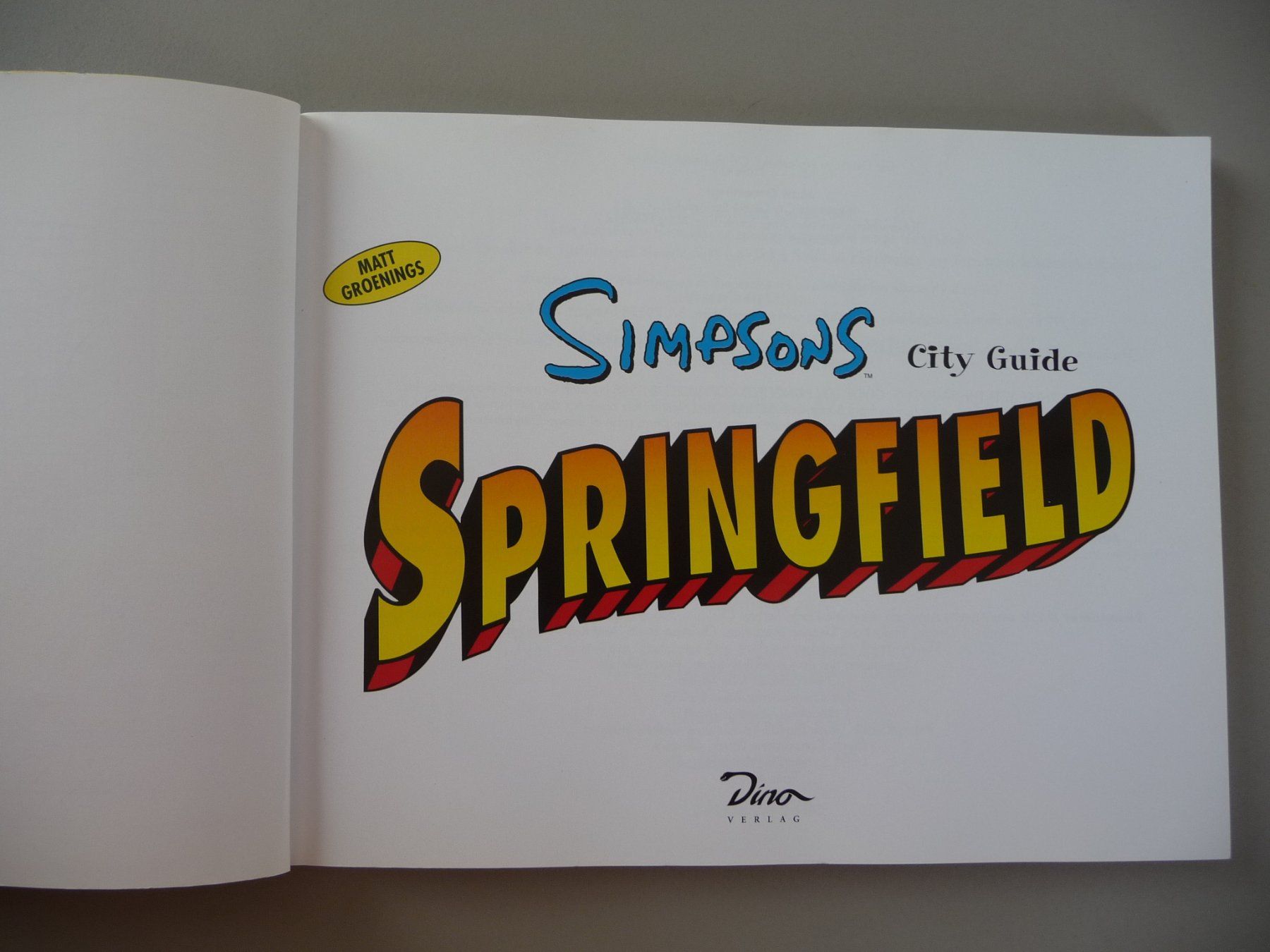 Fumetti: Simpsons City Guide Springfield - Kultbuch – Usato da Neftenbach venduto da sorge 5