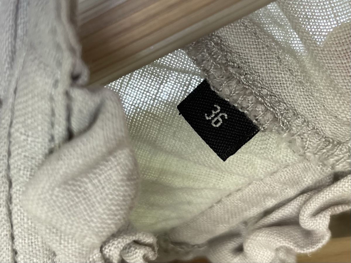 Marc O'Polo Vestiti: ALLES RAUS Leinenkleid Hellgrau – Usato da Kloten venduto da simones.thriftshop 3