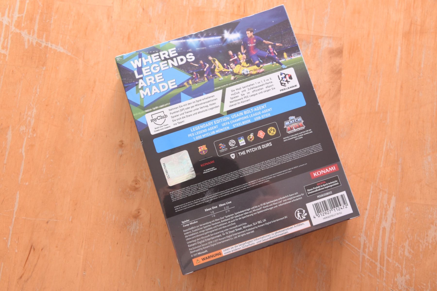 Spiele: PES 2018 Legendary Edition (NEU) – Neu und originalverpackt aus Frenkendorf von gelbeZinnie 1