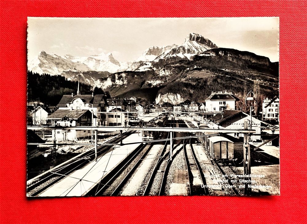 Brunnen Bahnhof Eisenbahn Güterzug Kaufen auf Ricardo