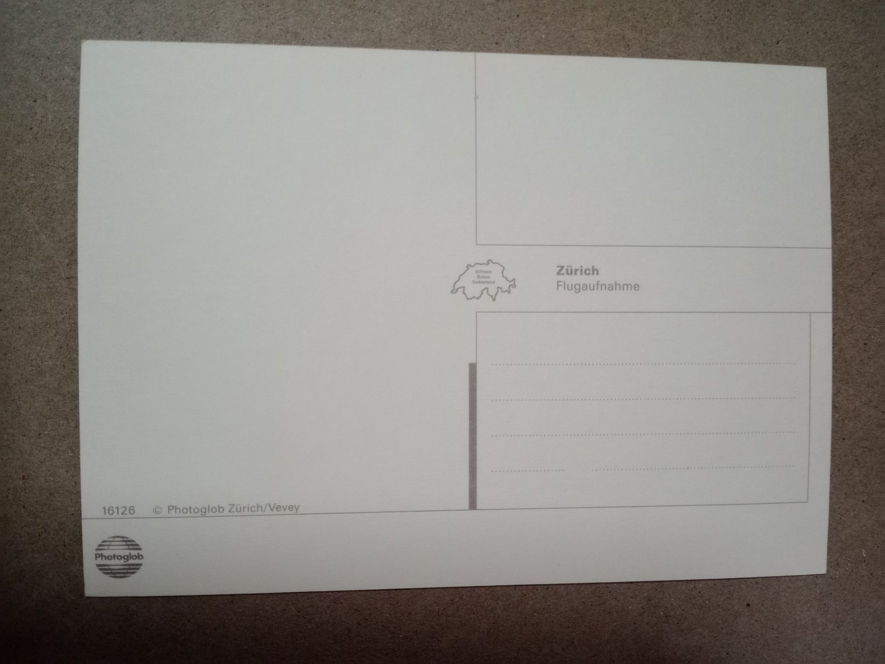 Cartoline postali: Ak Zürich Flugaufnahme – Usato da Küttigen venduto da Melisch1000 1
