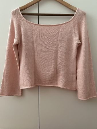 Pullover mit weitem Ausschnitt Grösse S