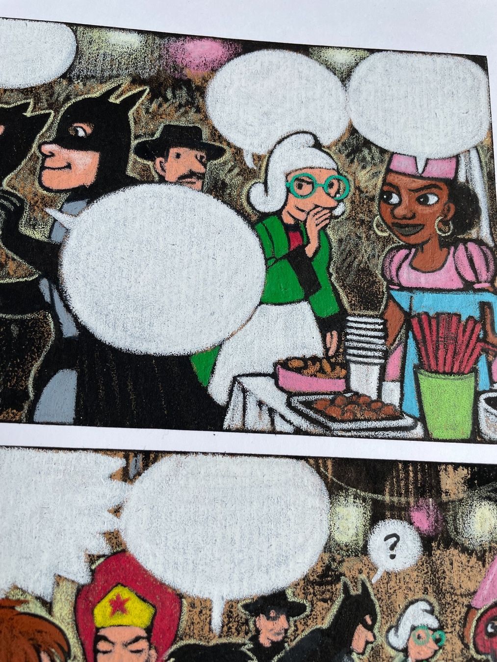 Comics: Tom TIRABOSCO. Planche originale "Léo et Léa" – Gebraucht aus St-George von Raretefacts 5
