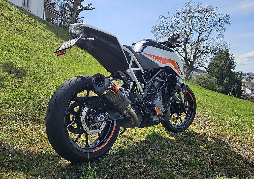 Strasse: KTM Duke 390 | 2021 | 6'800 km | Top Zustand | Viel Zubehör – Gebraucht aus Safenwil von Luca03 3