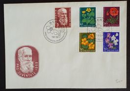 JB9) 1959, Pro Juventute, FDC ohne Adresse