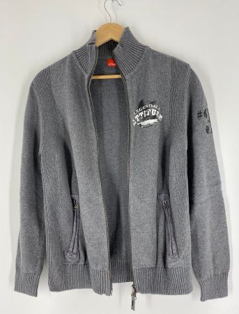 S. Oliver Strickjacke, grau, Grösse M