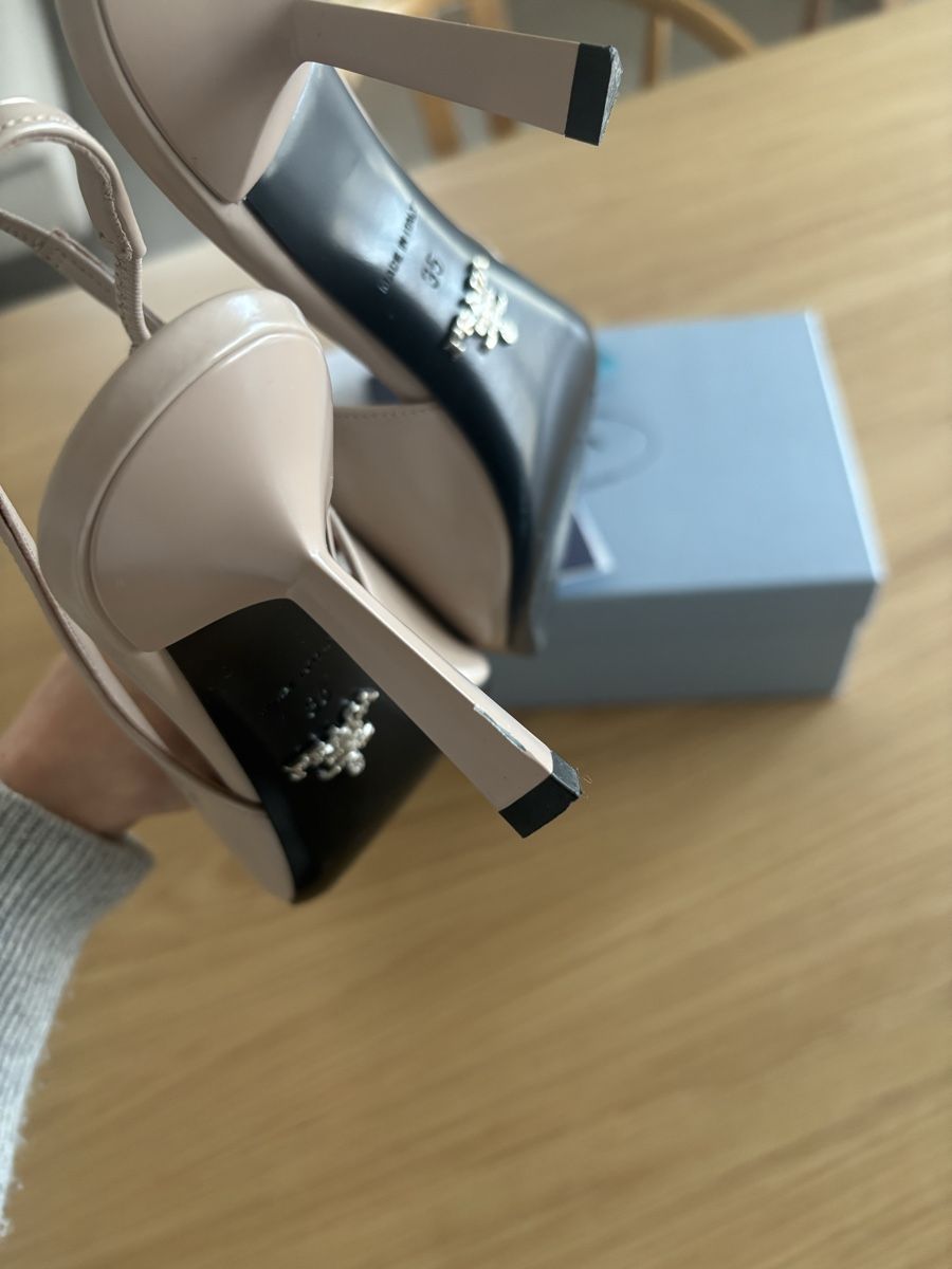 Prada Scarpe da donna: Prada Slingpumps Leder Beige Grösse 35 36 – Nuovo (secondo la descrizione) da Zürich venduto da car_9sdb 4