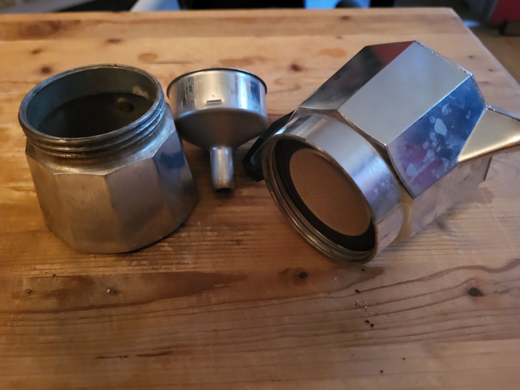 Kaffeemaschinen & Espressomaschinen: kleiner, italienischer Espressokocher – Gebraucht aus Guggisberg von Aegertenlehn 2