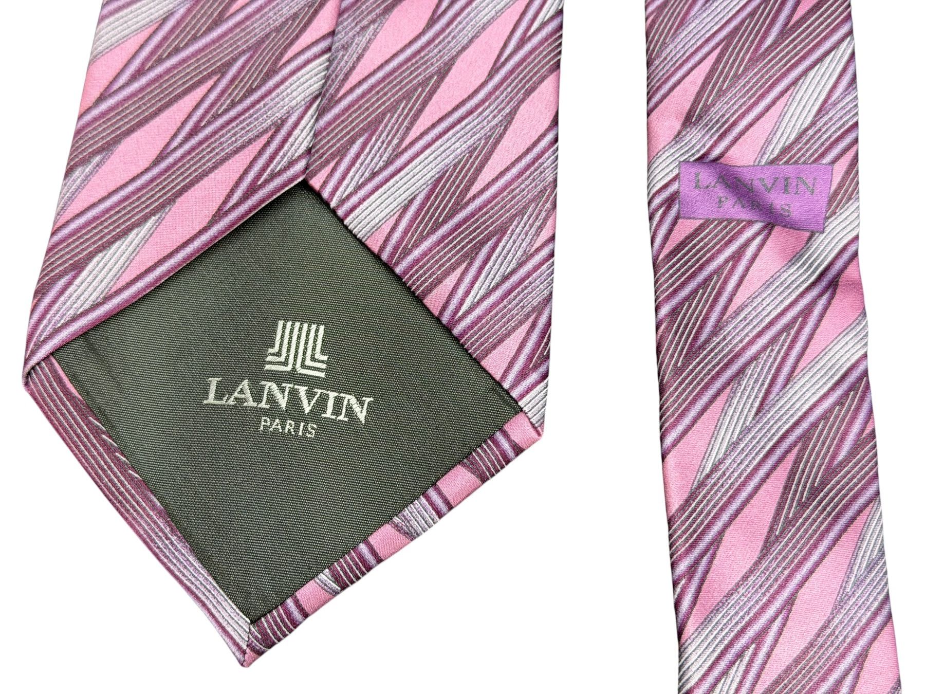 Lanvin Cravatte: Cravate LANVIN Paris en soie – Usato da Morges venduto da Auct 6