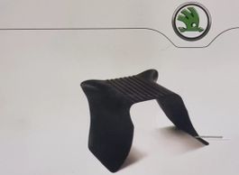Original Skoda Gummimatte für Mitteltunel Octavia 4 NX3 NX5
