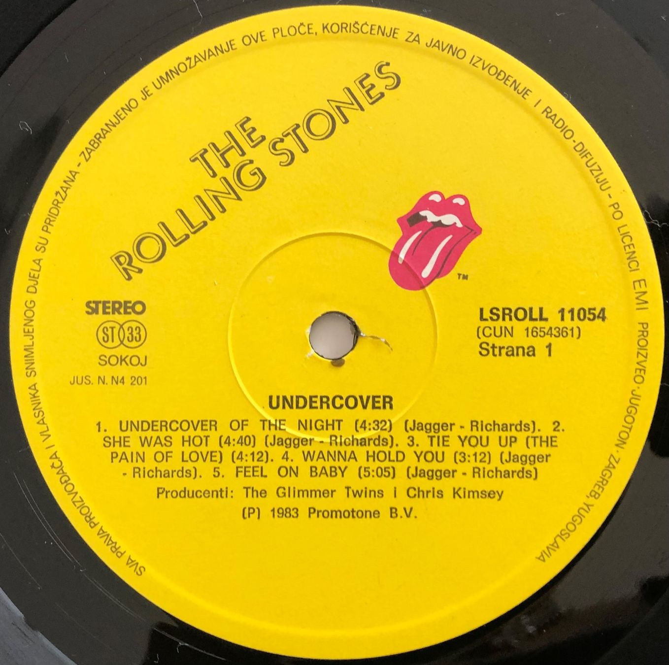Dischi in vinile: THE ROLLING STONES - UNDERCOVER – Usato da Poliez-Pittet venduto da Newtown-Records 4
