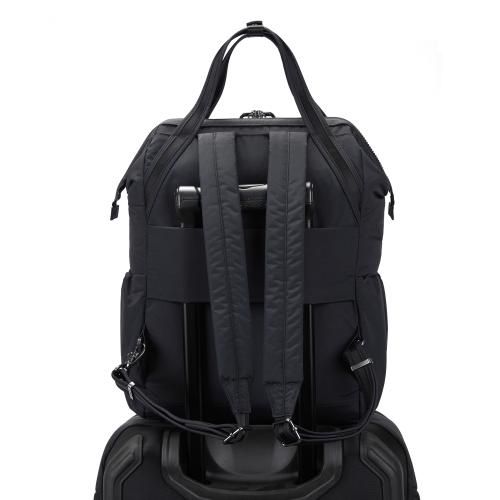 Pacsafe Zaini: Pacsafe Rucksack Citysafe CX Econyl - Black – Nuovo e nell'imballaggio originale da St. Gallen venduto da sportglobe 4