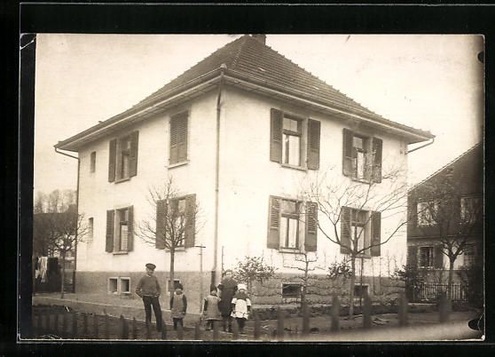 Cartoline postali: Burgdorf, Häuseransicht mit Anwohnern – Usato da Berlin venduto da bartko-reher
