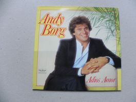 LP Austria Schlager Sänger Andy Borg 1985 Adios Amor