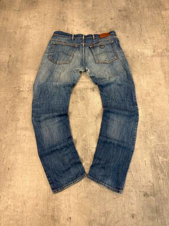 Vintage Armani Straight Jeans (XL)