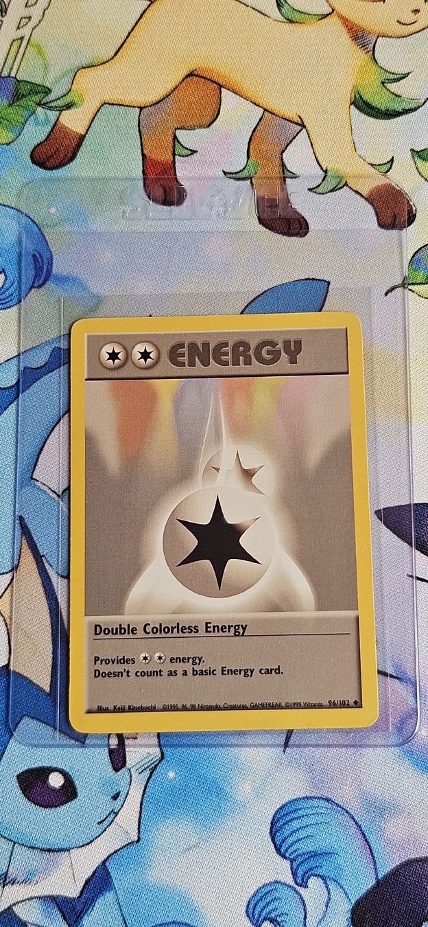 Pokémon Carte collezionabili: Double Colorless Energy 96/102 Base Set ENG – Usato da Belp venduto da Ginus85