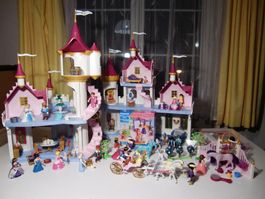 Playmobil Schloss + 2 Ausbauten + VIEL ZUBEHÖR