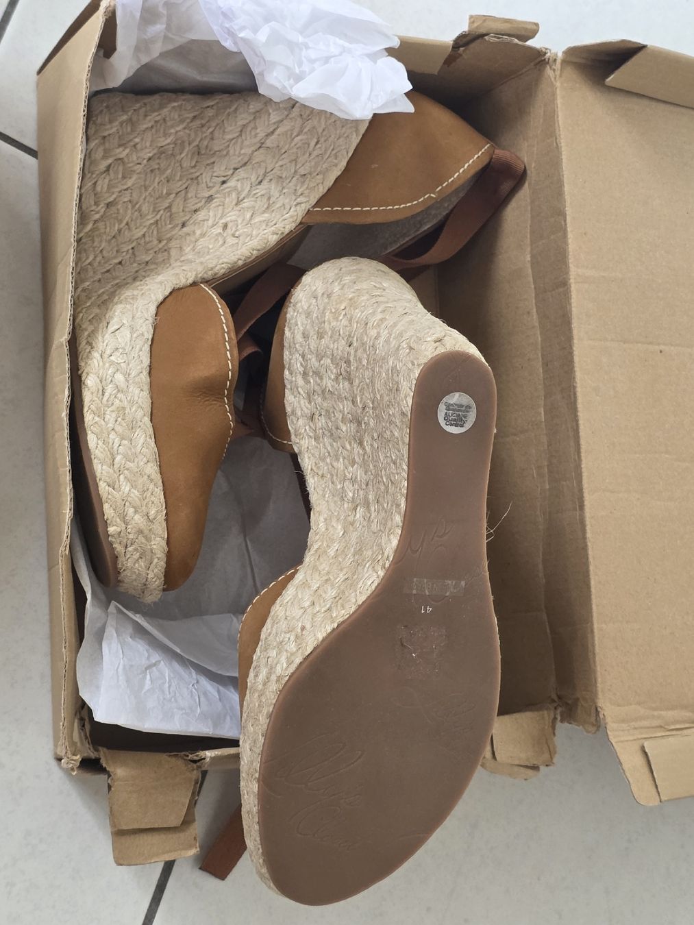 Damenschuhe: Keil Espadrilles – Neu (gemäss Beschreibung) aus Schaffhausen von m1500se 3