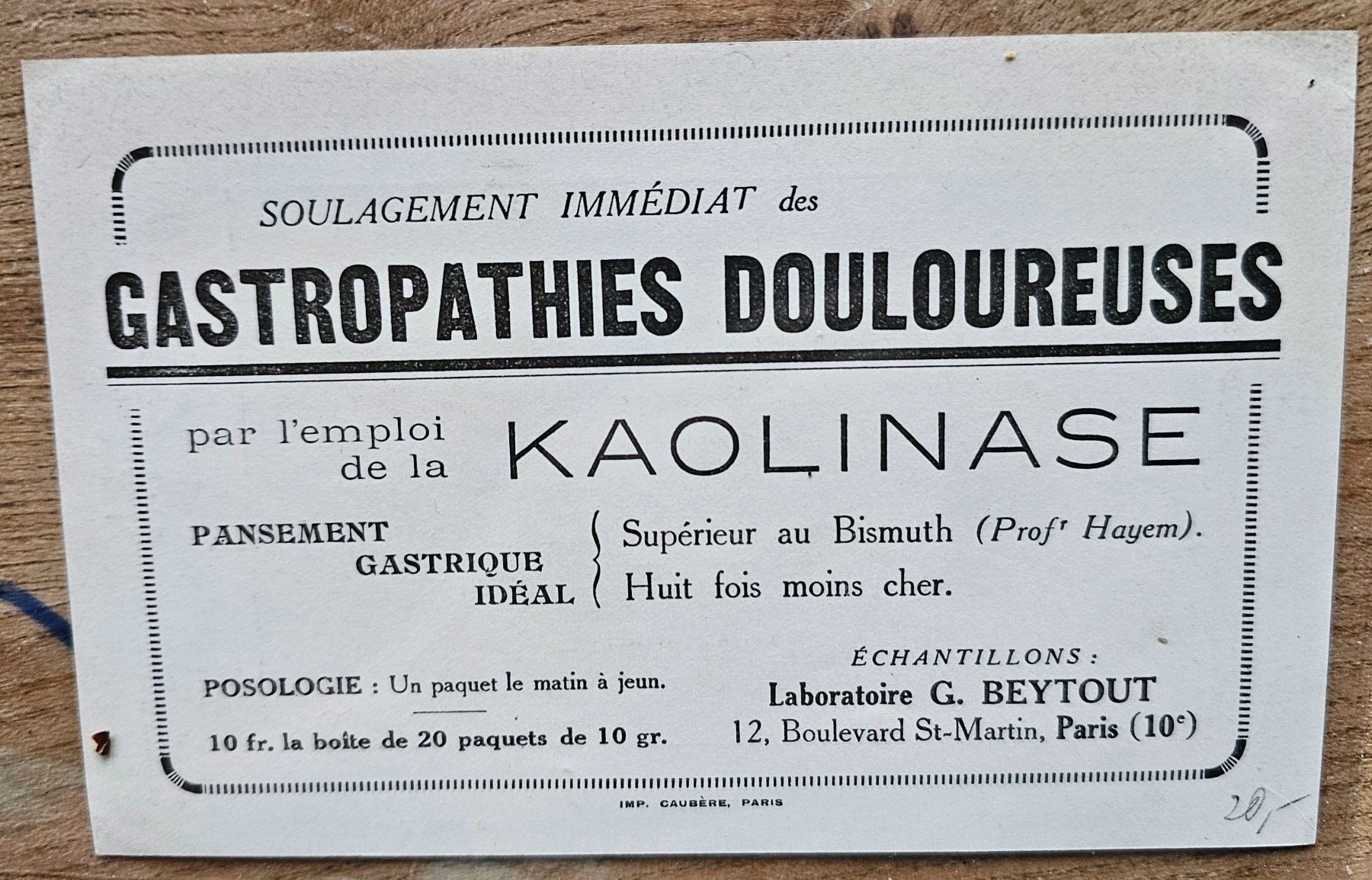 Cartoline postali: Carte postale publicitaire - Champignons – Usato da Les Valettes venduto da Nuba1 1