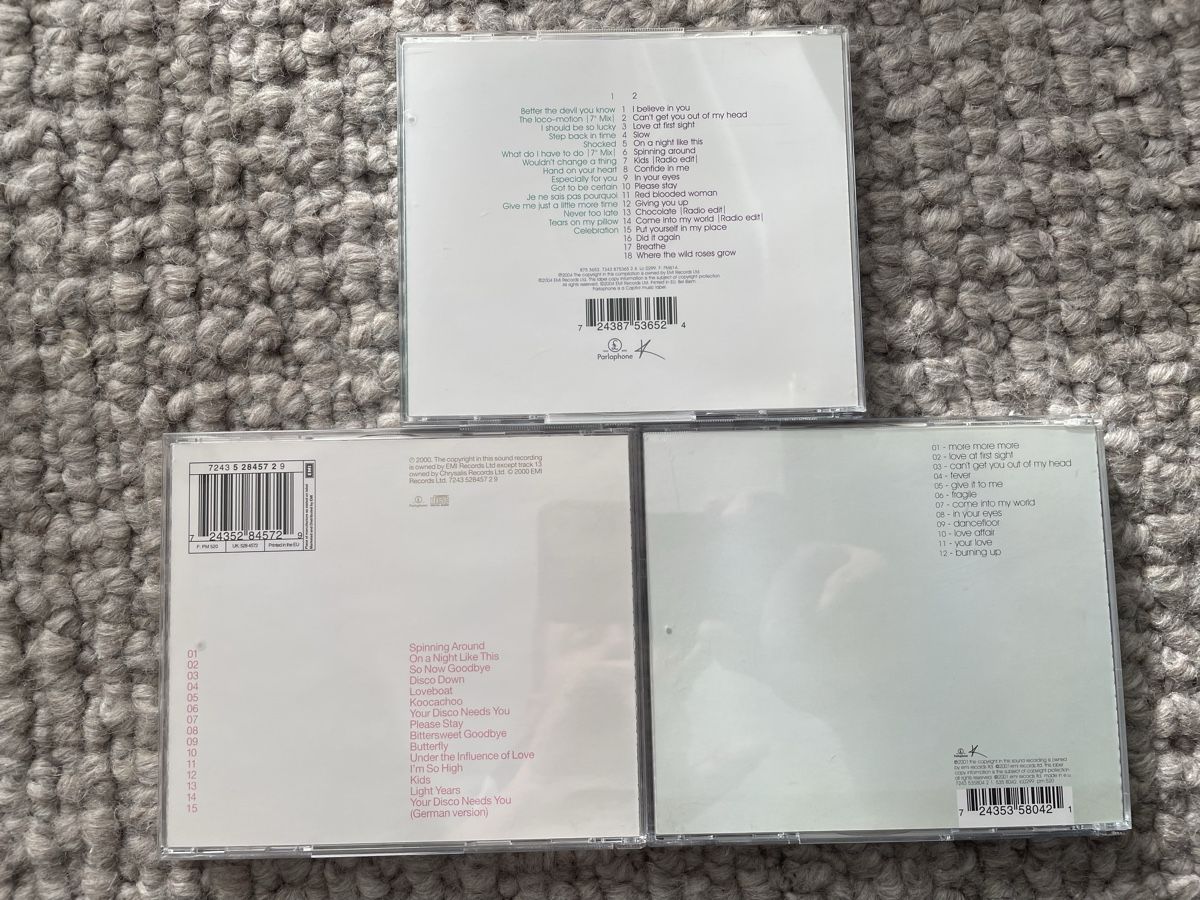 CD: 3x Kylie Minogue – Usato da Reinach AG venduto da trigger7811 1