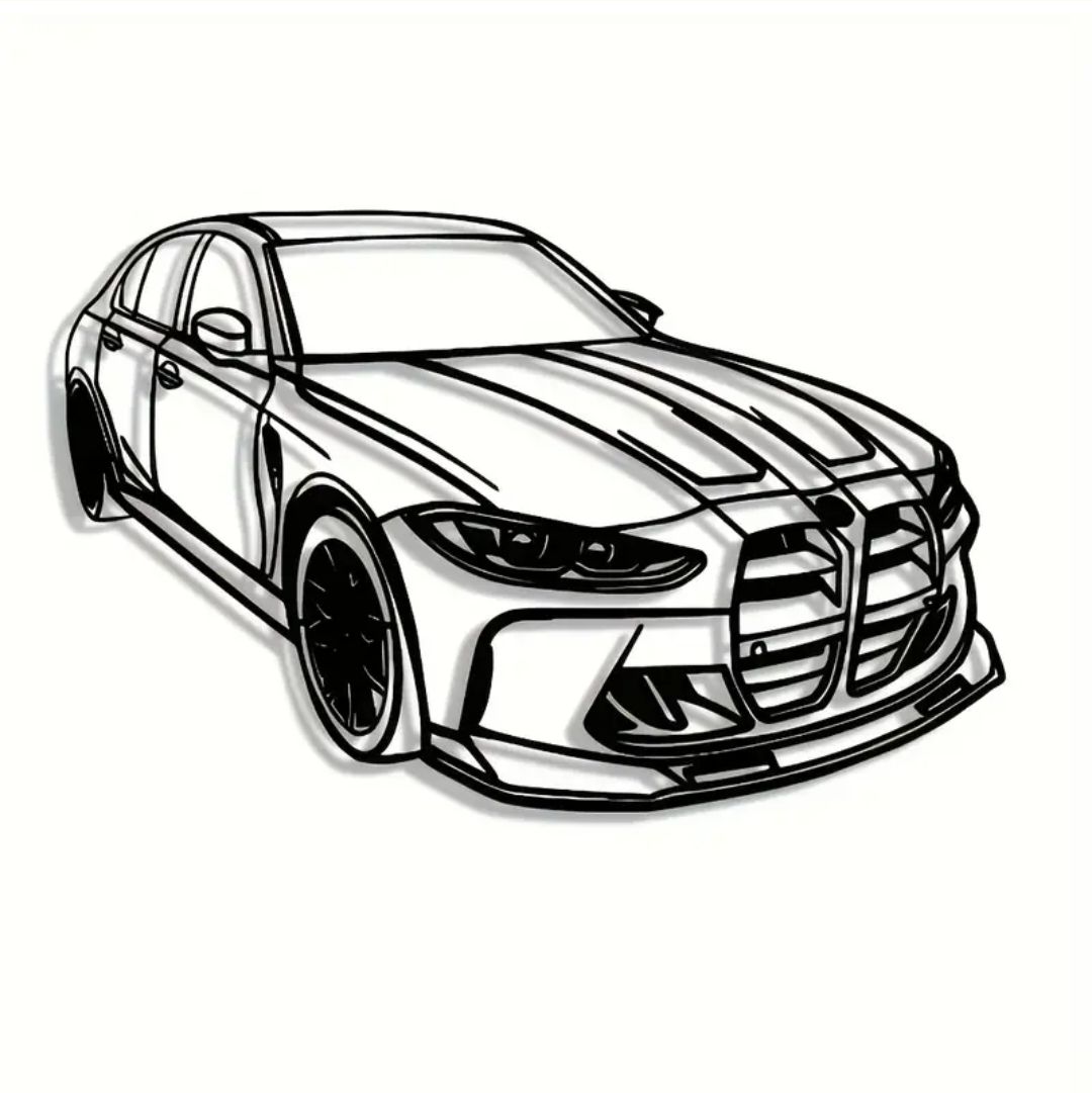 Tutte le decorazioni: BMW M4 Wand Deko neu – Nuovo e nell'imballaggio originale da Stachen venduto da bKrrrrr512