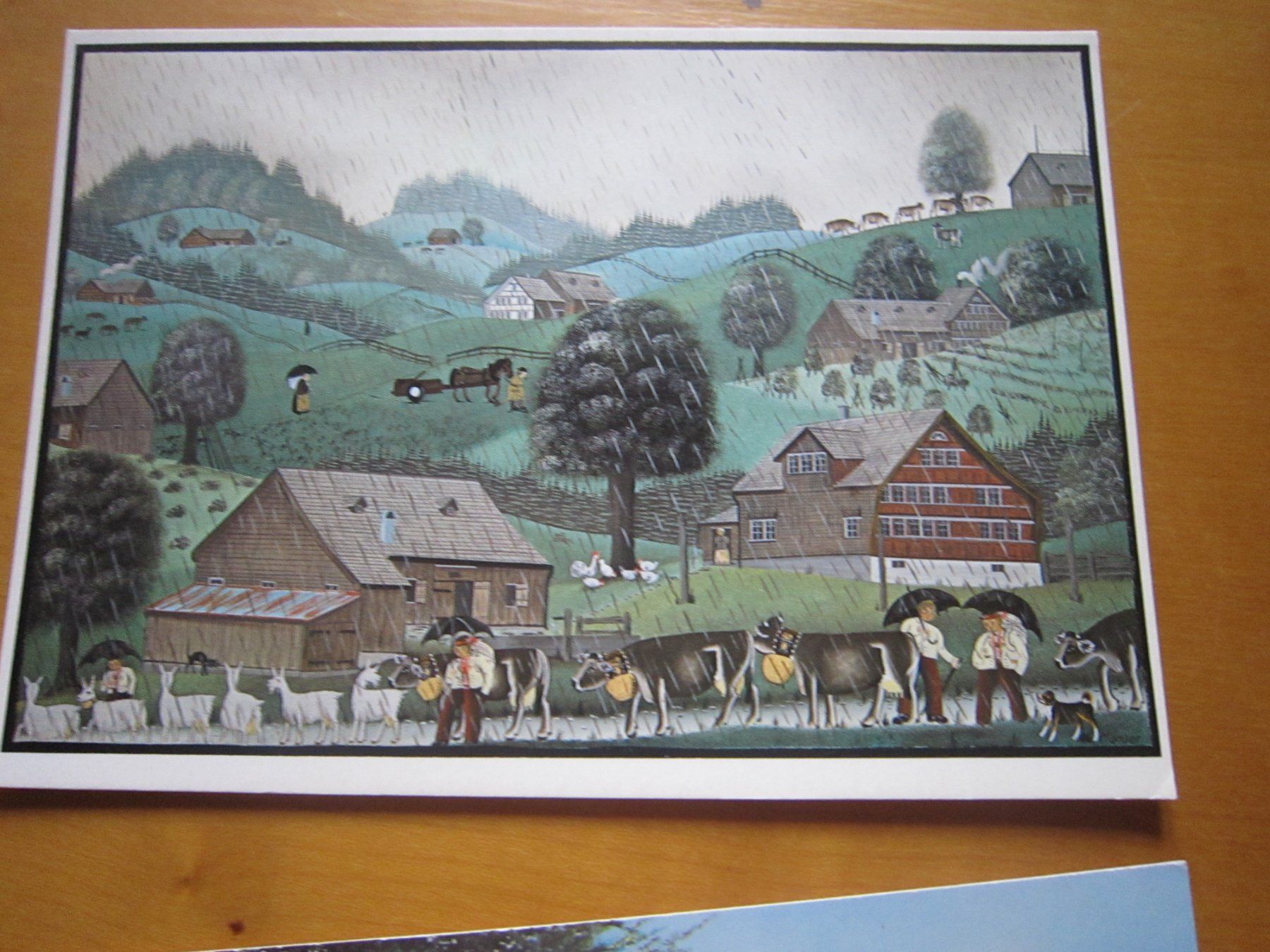 Cartoline postali: No 17 Postkarten Ziegen und Schafen – Usato da Gordola venduto da Polentaefung 5
