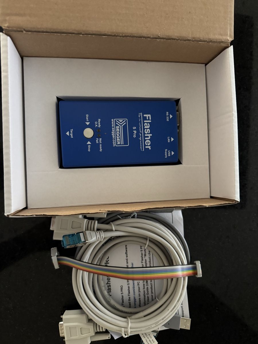 Tous les outils: SEGGER Flasher 5 Pro In-Circuit Programmer in OVP – D'occasion à Weinfelden par sam_6hnr