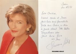 Susanne Holst Autogramm signiert Foto 15x21cm